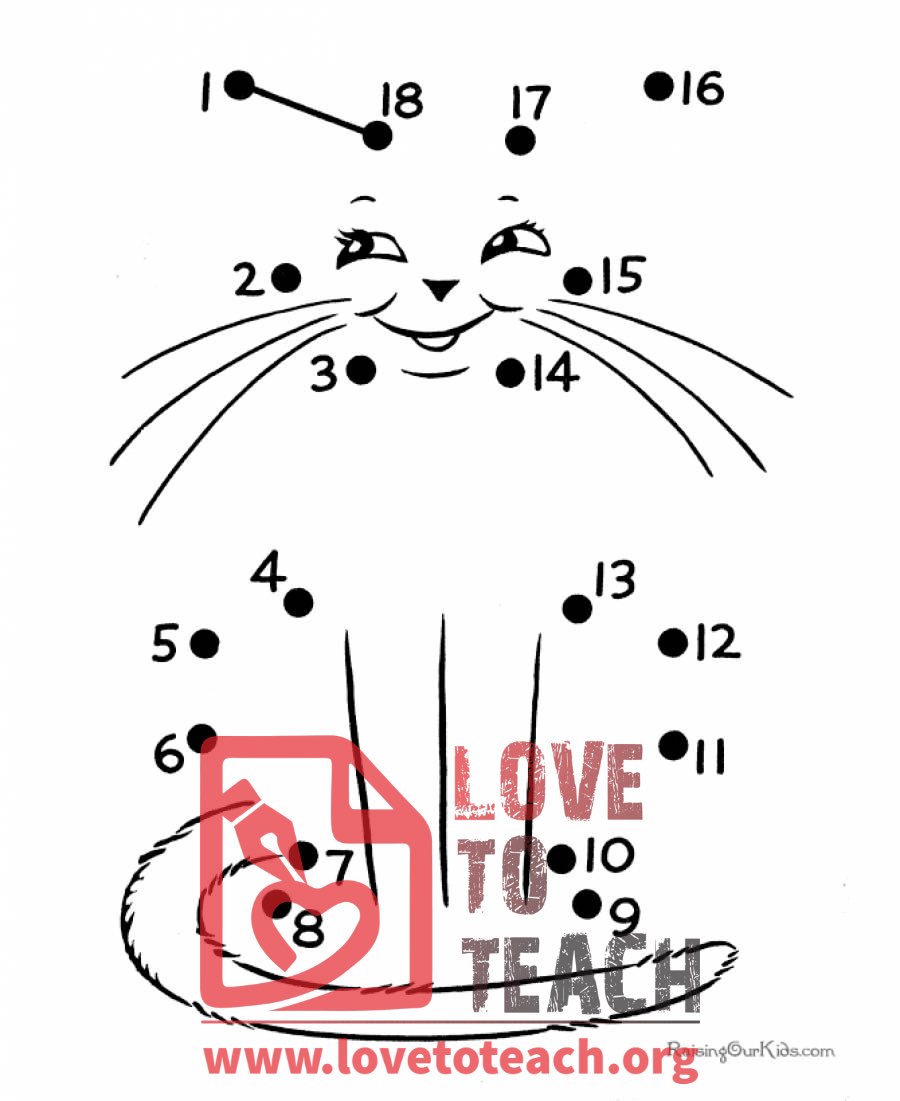 Cat Connect the Dots