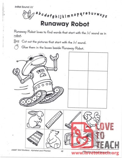 Runaway Robot &quot;Rr&quot;