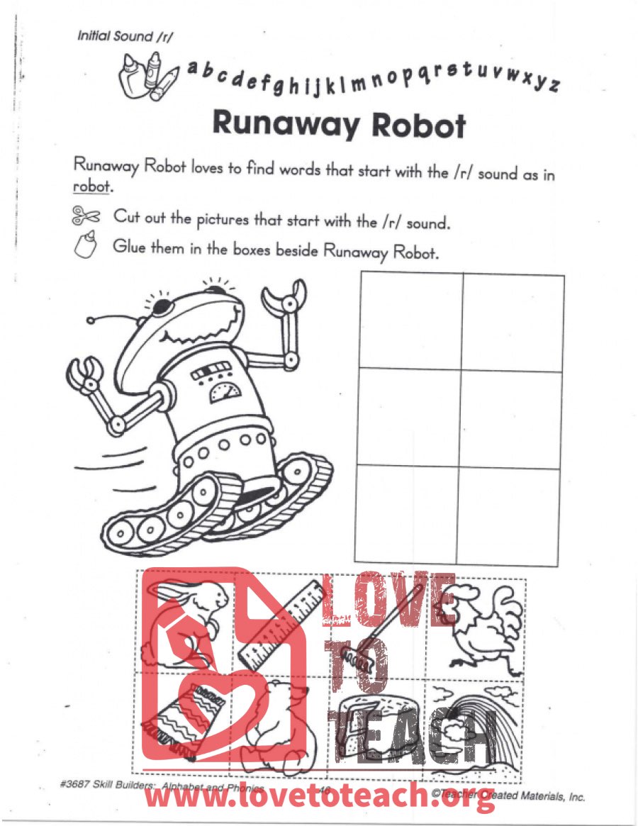 Runaway Robot &quot;Rr&quot;