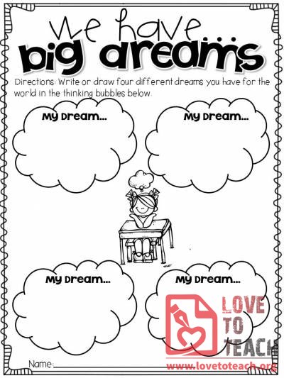 Big Dreams Activity