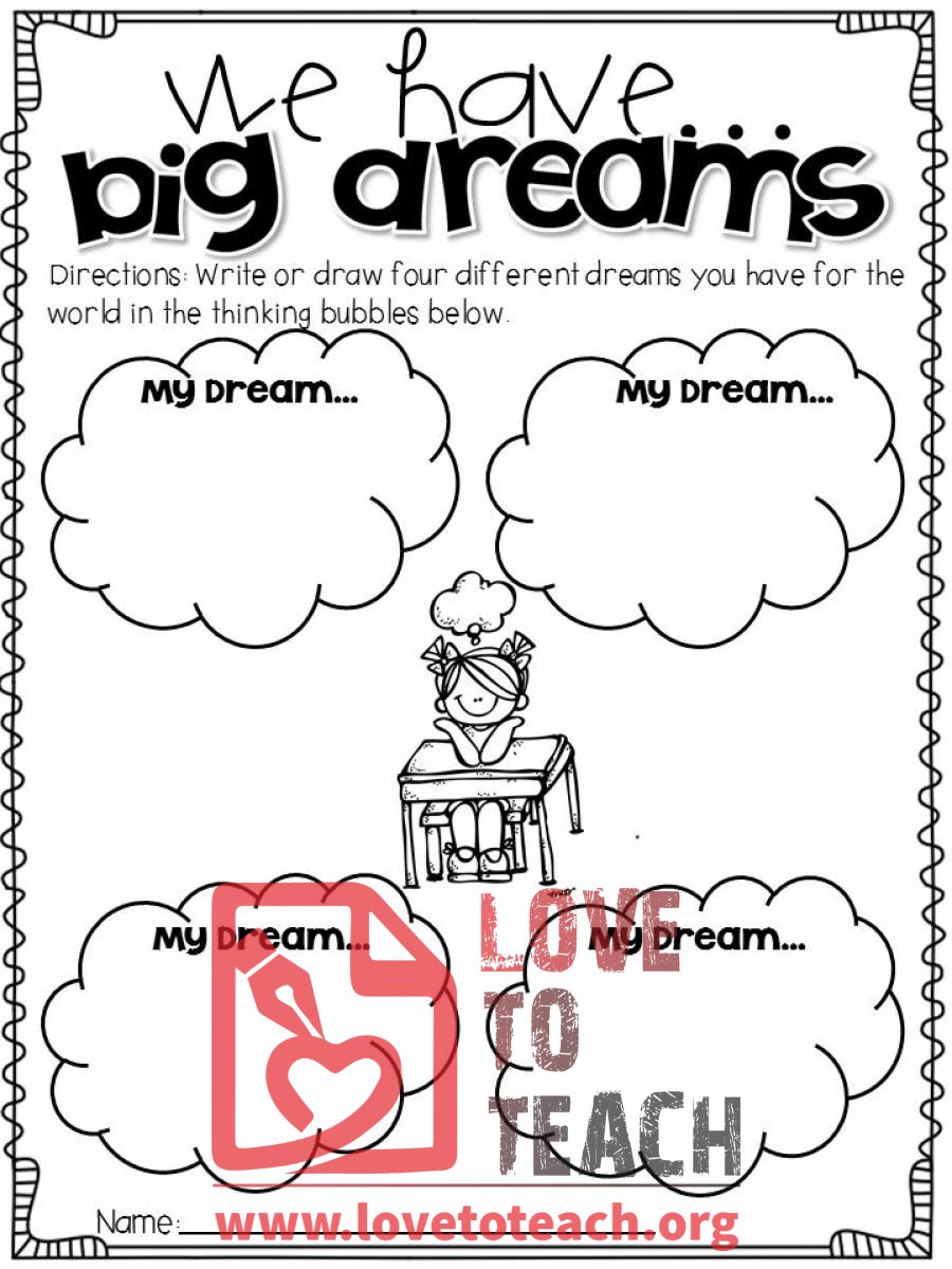 Big Dreams Activity