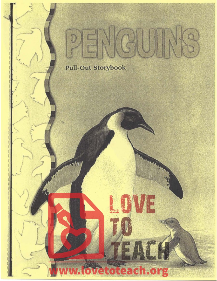 Penguins - Pull-Out Storybook