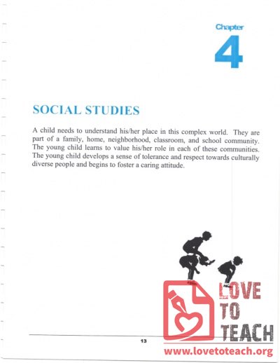 Preschool Curriculum Handbook - Social Studies