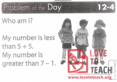 Comparing Numbers - Problem of the Day