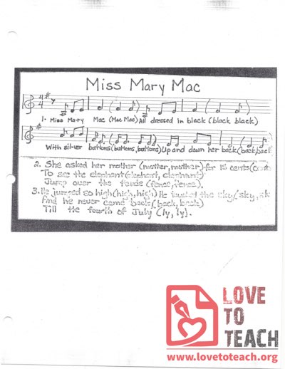 Miss Mary Mac