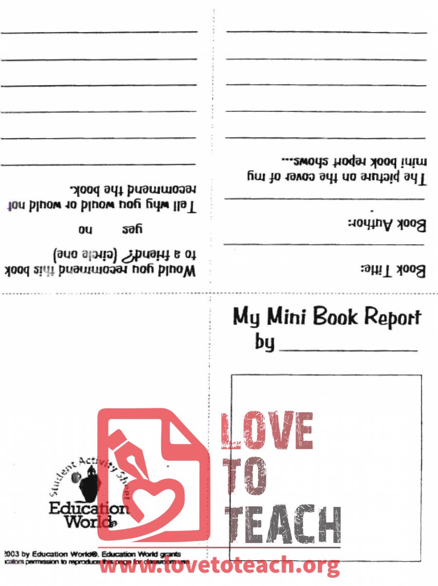 Mini Book Report