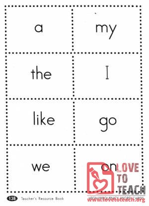 High Frequency Words and Lists