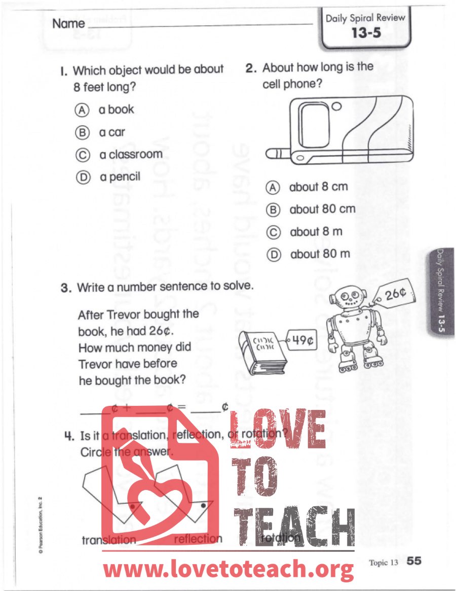 Measurement Review - Short Quiz