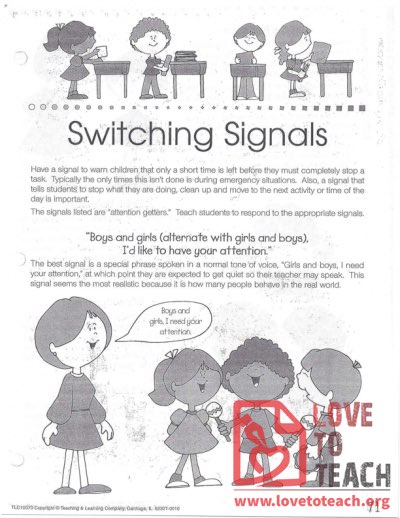 Transitions - Switching Signals