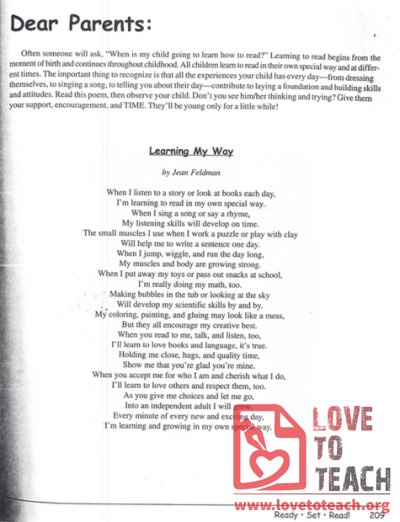 &quot;Learning My Way&quot; Poem