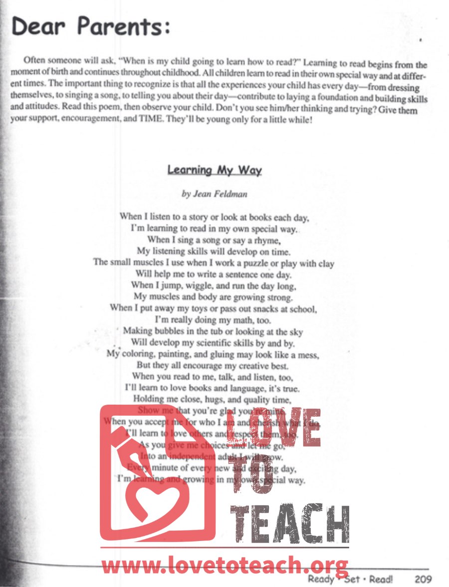 &quot;Learning My Way&quot; Poem