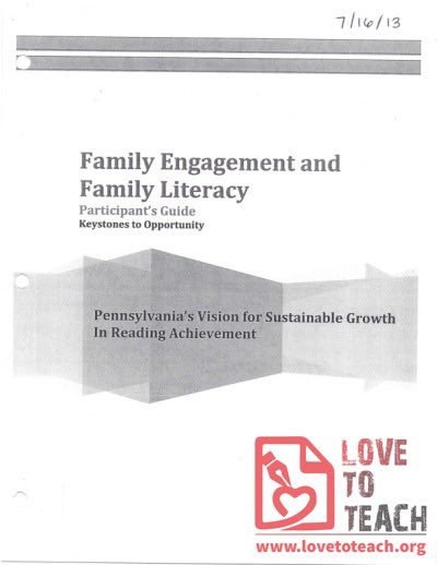 Family Engagement and Family Literacy