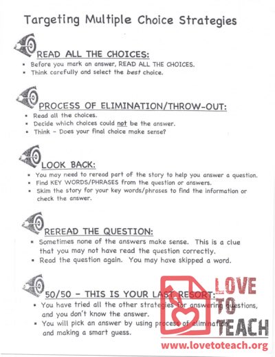 Targeting Multiple Choice Strategies