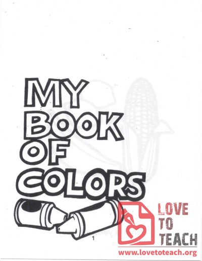 My Book Of Colors