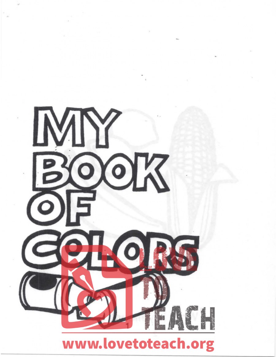 My Book Of Colors
