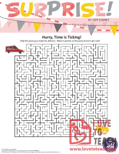 Surprise maze hard