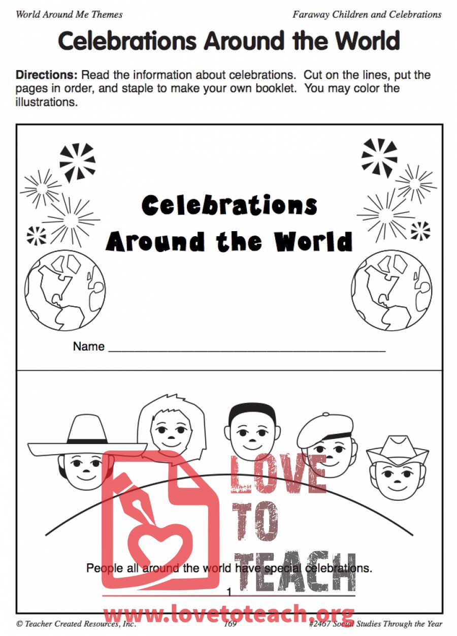Celebrations Around the World Book