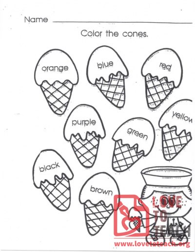 Color the Cones
