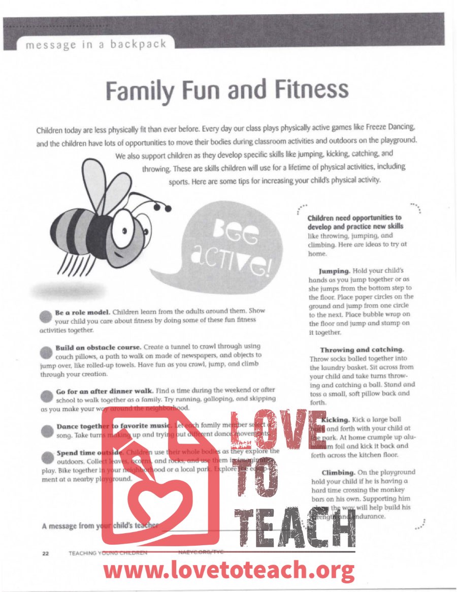 Family Fun and Fitness