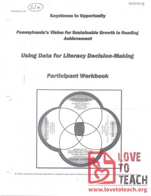 Workbook - Using Data for Literacy Decision-Making