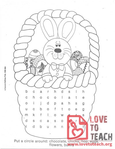 Easter Word Search