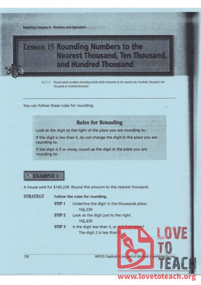 Rules for Rounding