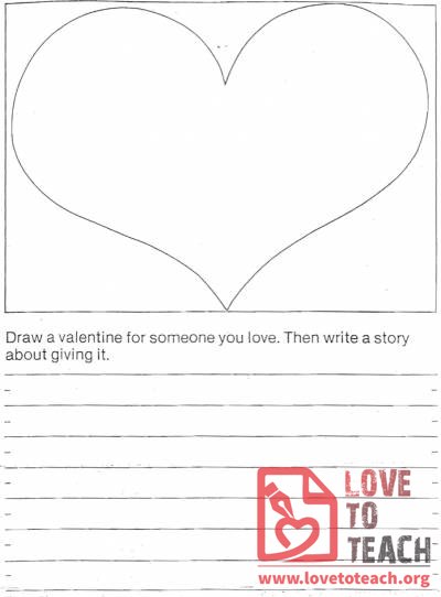 Valentine&#039;s Day Writing Activity