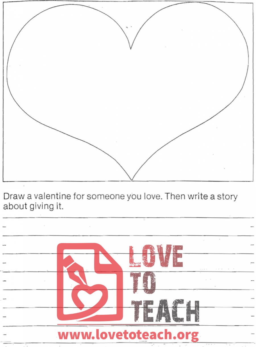 Valentine&#039;s Day Writing Activity