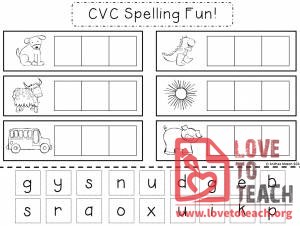 CVC Spelling Fun