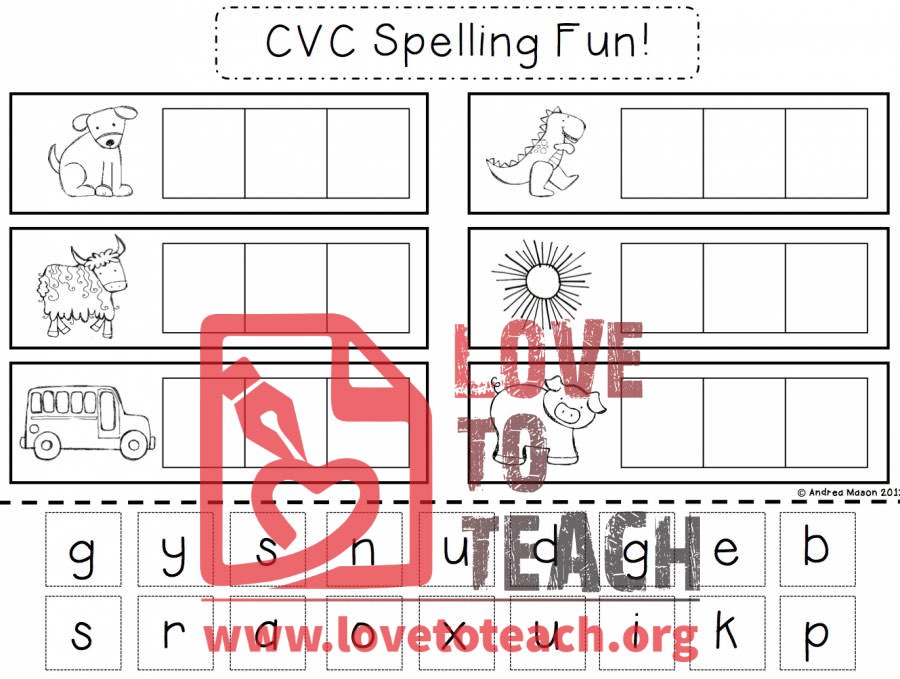CVC Spelling Fun