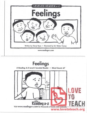Feelings - Leveled Reader - C