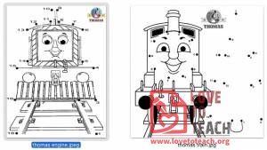 Thomas the Train Connect the Dots