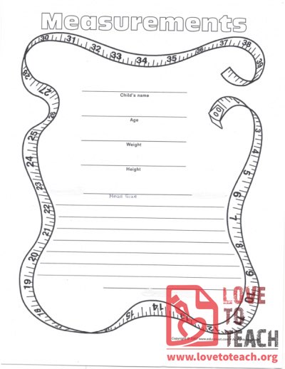 Growth Chart: Measurements