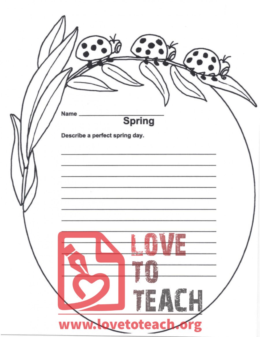 Spring Writing Prompt