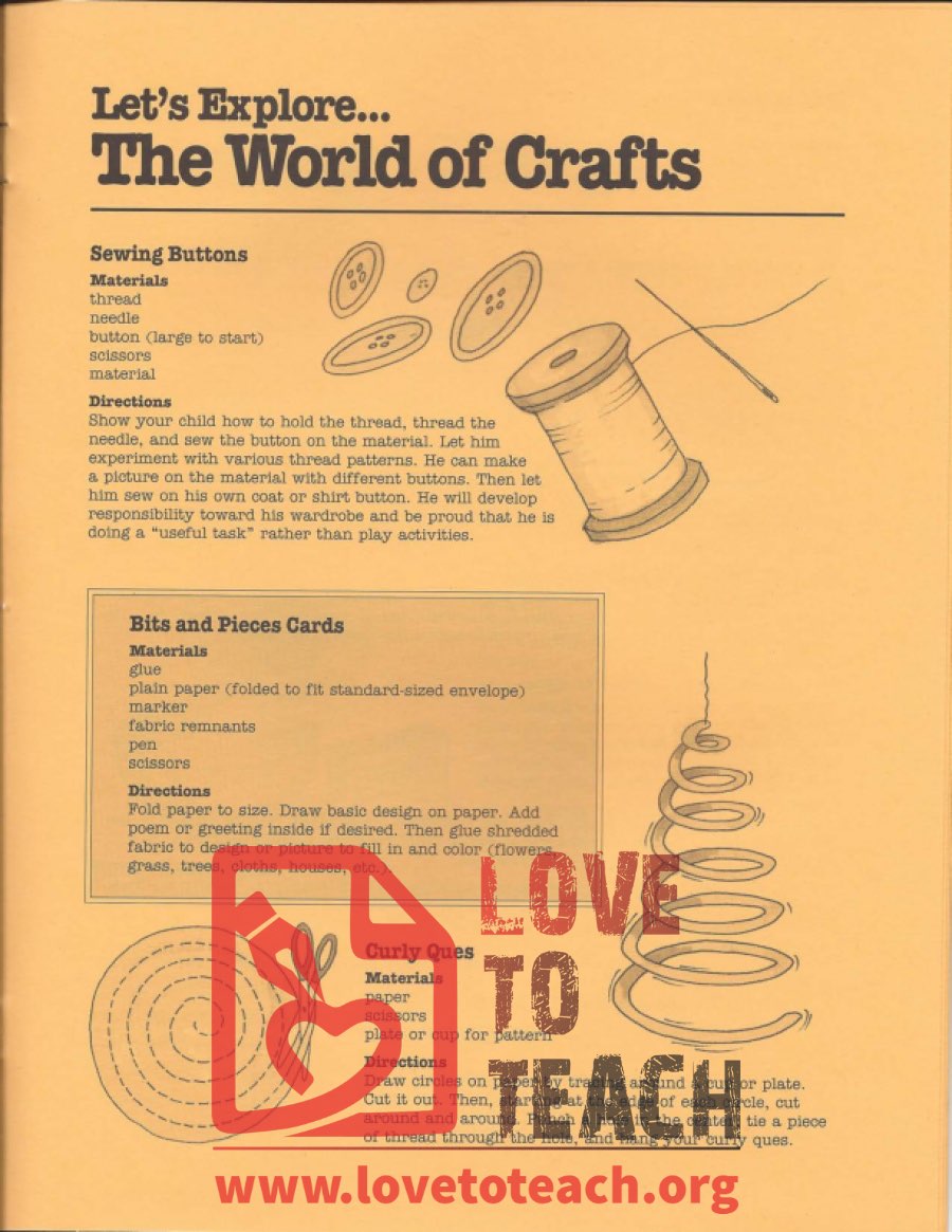 Let's Explore - The World of Crafts