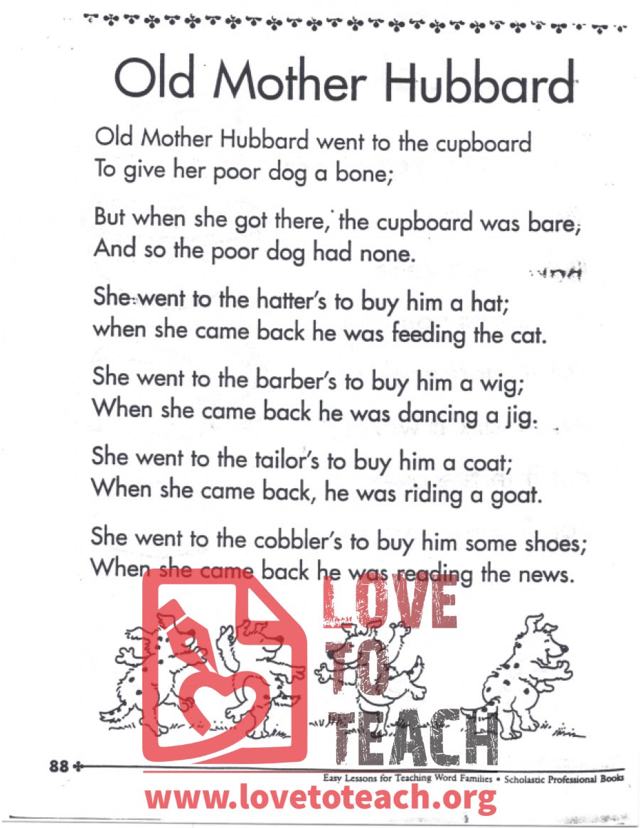 Old Mother Hubbard