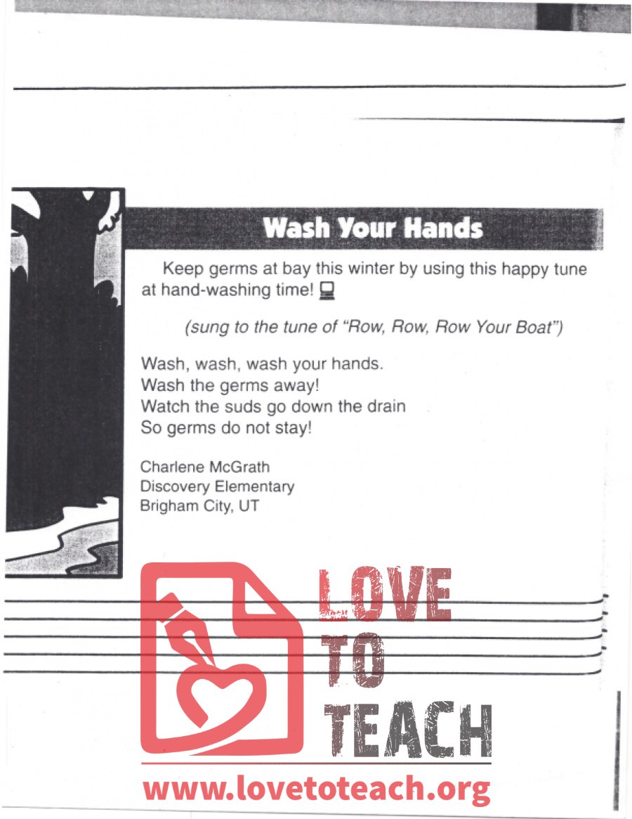 Wash Your Hands - Song