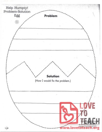 Help Humpty! Problem-Solution Egg